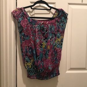 BCX- small shirt with attached tank top